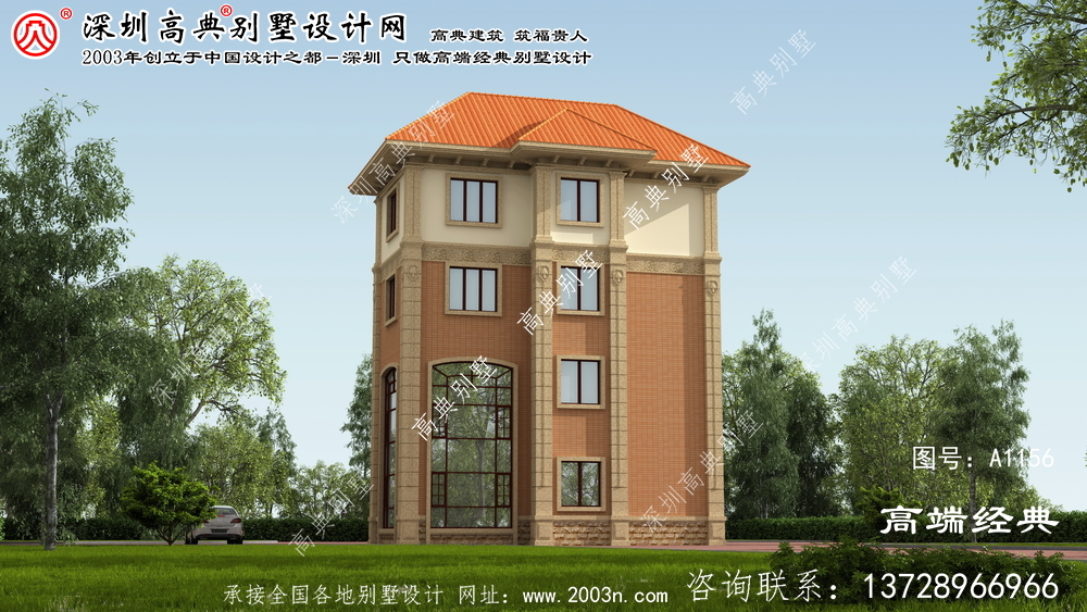 融安县新乡复式住宅别墅设计图纸