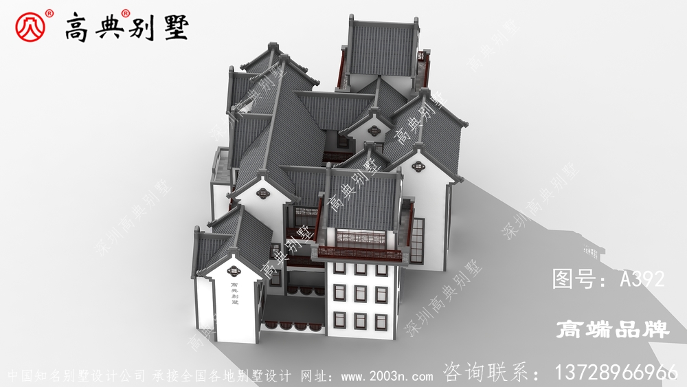 中式庭院别墅是很多在外拼搏的目标
