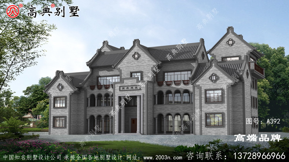 中式庭院别墅是很多在外拼搏的目标